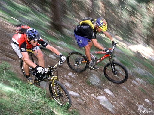 Vorschau Bild von Als erste Probierregion im Alpenraum bietet die Ferienregion Mieminger
Plateau & Fernpass Seen die Möglichkeit, tolle Trendsportarten und
klassische Aktivitäten unter professioneller Anleitung zu testen. Bei den
Probier’s mal Wochen steh die geführte Mountainbiketour mit zur Verfügung
gestellten Scott-Rädern übrigens am Freitag am Programm.
