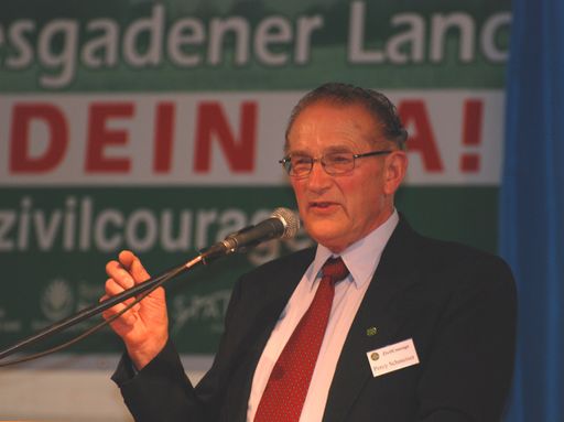  Percy Schmeiser anlässlich einer Veranstaltung der Zivilcourage Bayern.