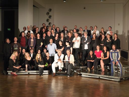 Gruppenfoto Petitionsübergabe 2009