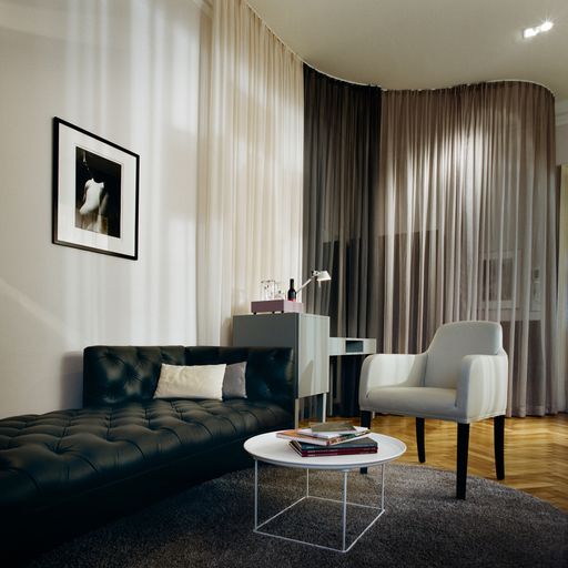 "Polka Room" mit einem Musterbild