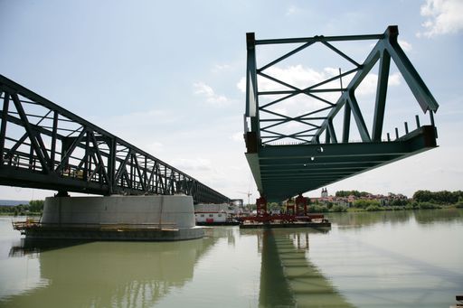  Einschwimmen Donaubrücke Tulln