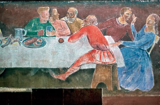 Vorschau Bild von Salzburg: Kleines Festspielhaus: Wandmalerei im Faistauer-Foyer