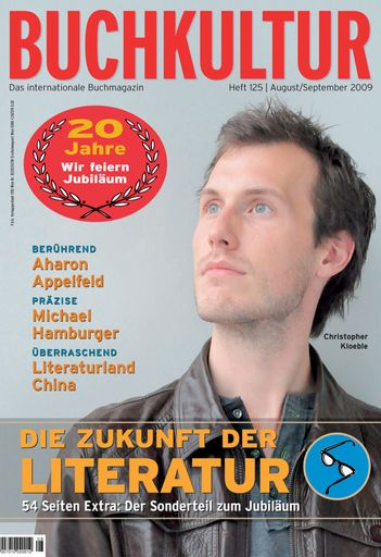  "Zwanzig Jahre Buchkultur: Im Jahr 1989 wurde das Magazin Buchkultur als eine der ersten Buchzeitschriften im deutschsprachigen Raum gegründet."