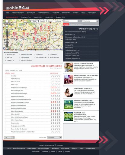 wohin24.at - der neue Online-Guide für Österreich.