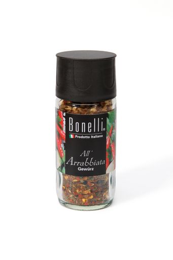 Vorschau Bild von Das All'Arrabbiata Gewürz rundet die berühmte Küche des Südens optimal ab, verleiht den Gerichten den unverwechselbaren, originalen Geschmack Italiens und erfüllt kulinarische Träume begeisterter Italienliebhaber.