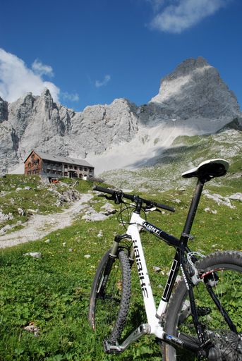Mountainbike-Tour zur Lamsenjochhütte