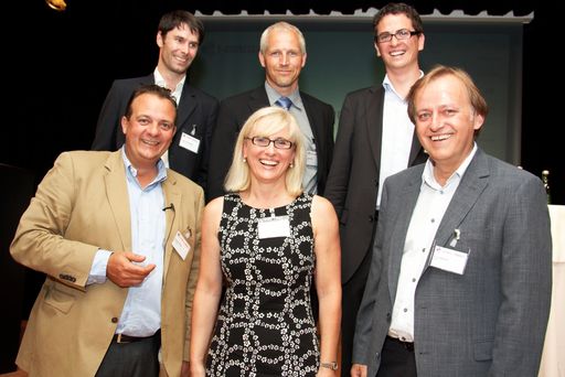 Über die Chancen und Stolpersteine des Semantic Web diskutierten bei der APA-EBC-Veranstaltung Tassilo Pellegrini (Semantic Web Company), Gerald Klima (APA-IT), Markus Linder (Smart Information Systems GmbH), Vitus Piroutz (seeyou 3.0) und Diana Sepetanc (Kapsch CarrierCom).