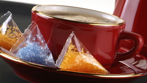  10 mit Lebensmittelfarbe eingefärbte Zuckersorten (Schwarz, Violett, Dunkelblau, Türkis, Rot, Rosa, Purple, Grün, Orange, Gelb) bringen Farbe auf den Tisch und an die Kaffeetasse. Gold- und Silberzucker veredeln jede Feier.