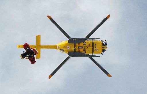  Seilbergung mit Helicopter