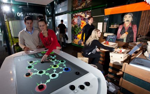 In der Superfund Investment World erleben die Besucher auf spielerische und interaktive Weise die Faszination der internationalen Finanzmärkte