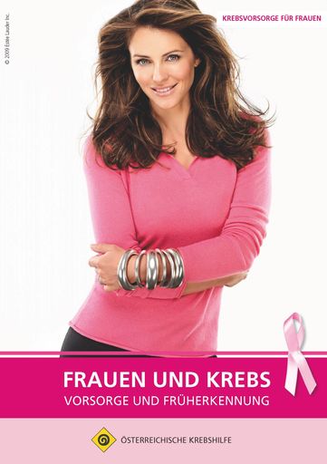 Die neue Krebshilfe-Broschüre "Frauen und Krebs" ist ab sofort kostenlos unter service@krebshilfe.net oder Tel. 01/7966450 erhältlich.
