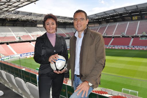 Tanja Schett und BZÖ-Obmann Uwe Scheuch.