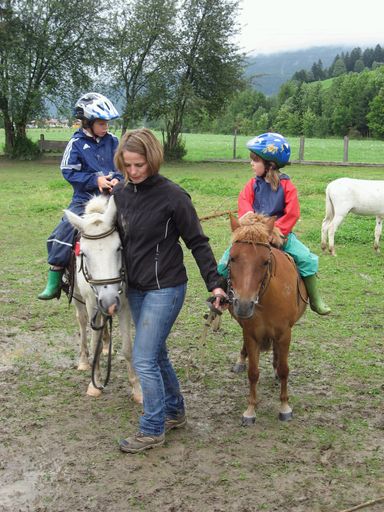 Ponyreiten auf dem Thurnhof