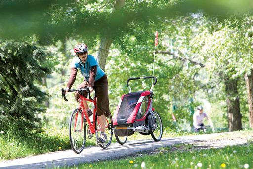 Vorschau Bild von Fahrradanhänger: Sicher und doch einfach flexibel