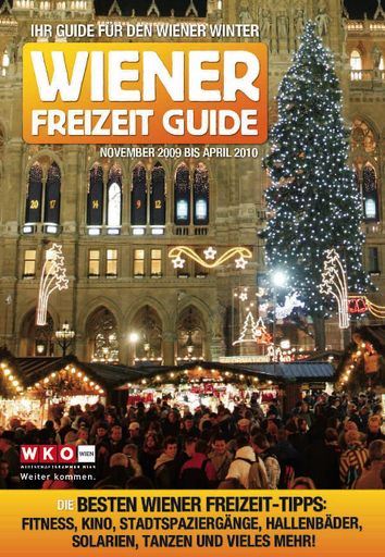 Cover Wiener Freizeitguide 2009/2010