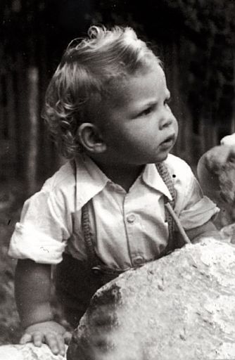 Jörg Haider als Kind