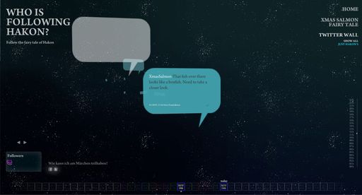 XmasSalmon-Twitterwall (www.netural.com/xmassalmon)