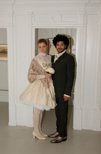  Clara Rainer gab Enrique Fuentes Avila ihr Ja-Wort im Arnulf Rainer Museum in Baden bei Wien