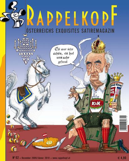  Cover Rappelkopf Ausgabe No. 02, Zeichner Markus Szyszkowitz