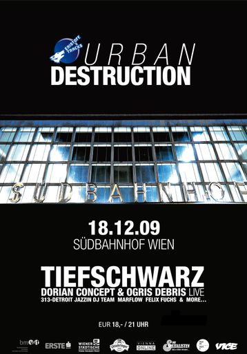 Urban Destruction - TIEFSCHWARZ - Dorian Concept & Ogris Debris