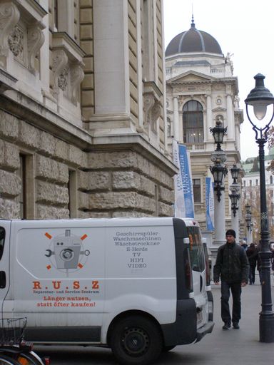 Vorschau Bild von Anlieferung der R.U.S.Z Waschmaschine