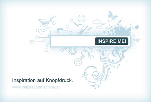 Vorschau Bild von Die Inspirationsmaschine liefert Ideen auf Knopfdruck