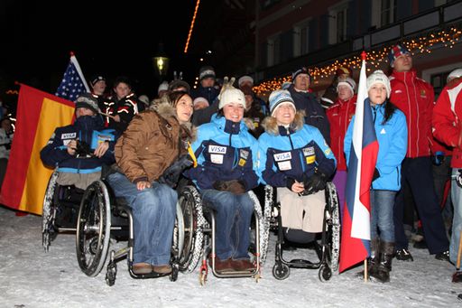  Bei der Eröffnungsfeier stand vielen Athleten die Leidenschaft zu "ihrem Sport" und die Vorfreude auf die Weltcupwoche ins Gesicht geschrieben.
