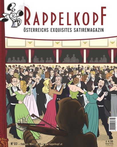 Cover Rappelkopf Ausgabe No. 03 (Coverkünstlerin: Nina Ruzicka)