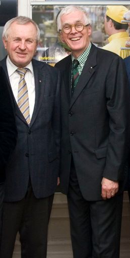 Setzen sich vehement für die Beibehaltung der Wohnbauförderung ein: Der für drei Jahre wiedergewählte Obmann der ARGE Eigenheim, Klaus Lugger (re.) und sein Stellvertreter, der oberösterreichische LHStv. Franz Hiesl.