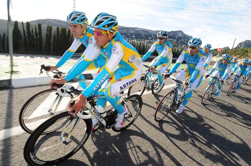 Team Astana präsentiert Team 2010: Spitze des Radsports zu Gast in Wien.