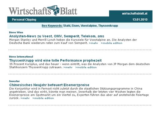 Vorschau Bild von Personal Clipping