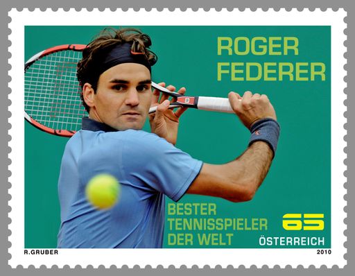 Österreichische Post ehrt Roger Federer mit Briefmarke
