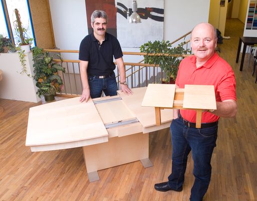 Vorschau Bild von Gottfried Riepl (Vordergrund) mit Partner Albin Wank