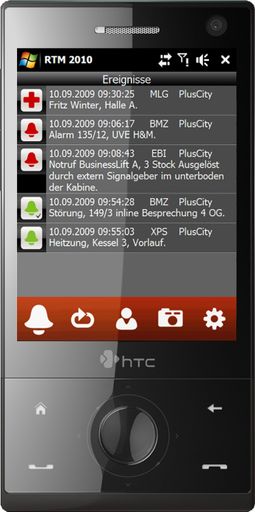  Herkömmliche SMS kommen oft mit Verzögerung beim Empfänger an. RTM stellt die Meldungen garantiert ohne Zeitverzug zu und reiht die kritischsten an erster Stelle..