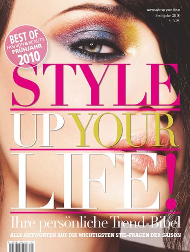  Cover der kommenden Ausgabe von STYLE UP YOUR LIFE!