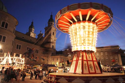 Vorschau Bild von Das Fest zu Ehren des Landespatrons rund um die Prachtkulisse des Salzburger Doms: der Rupertikirtag, 22. - 26. September.