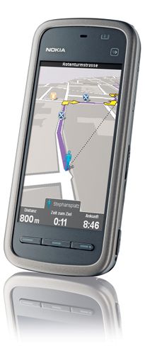  Nokia 5230 mit A1 Wisepilot