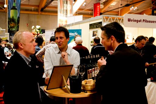 Für Weinfreunde ist die >VinAustria< in Salzburg die richtige Messeadresse.