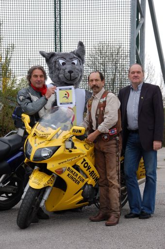 Biker unterstützen Special Olympics in St. Pölten