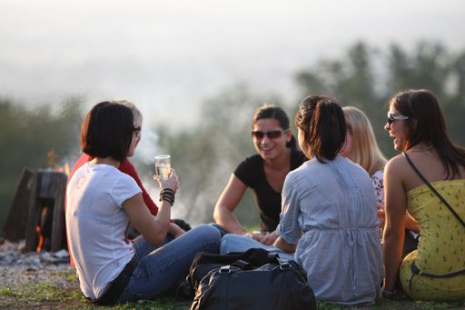 Vorschau Bild von Speckbraten am Lagerfeuer am Hannersberg