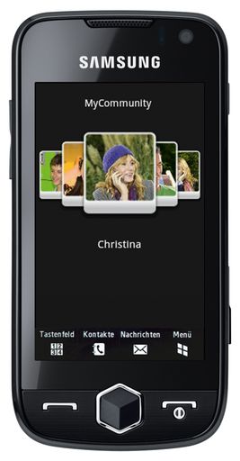 T-Mobile Austria nimmt drei ganz besondere Handys in das Smartphone-Portfolio auf. Im Bild: das hochwertige Touchscreen-Gerät Samsung Jet (S8000).