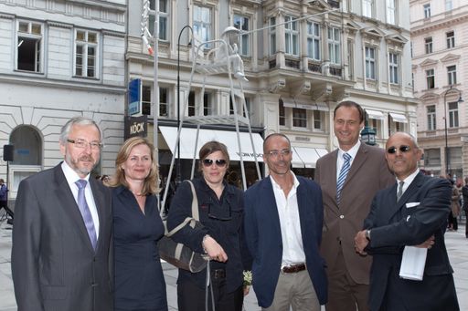 Vorschau Bild von v.l.n.r.: Rudi Schicker, Bettina Leidl, Cosima von Bonin, Matthias Herrmann, Andreas Mailath-Pokorny, Gerald Matt