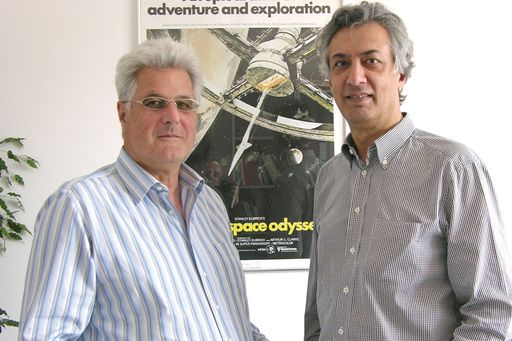  Prim. Dr. Werner Fortunat vom LKH Wolfsberg und Prim. Prof. Dr. Pranav Sinha vom LKH Klagenfurt (v.links)