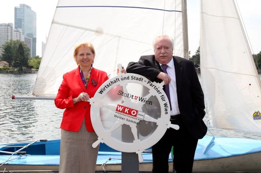 Jank und Häupl eröffnen Saison an der Alten Donau