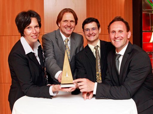  Energetisches Team (v.l.n.r.): Mag. Petra Miklautz, DI Eckhard Sauper, Ing. Gerold Hampl, DI Hannes Gritzner.