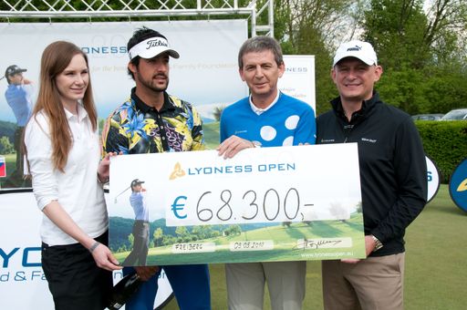 Nina Passegger/Child & FamilyFoundation, Sieger Alan Bihan, Tzvetan Wagner und Hubert Freidl/Lyoness Holding AG