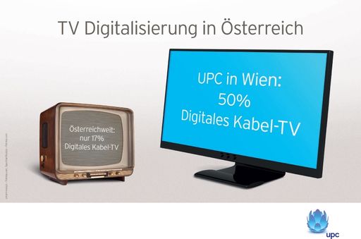 Digital TV ist auf dem Vormarsch. Immer mehr Kunden von UPC nutzen die Vorteile von Digital TV und so überholt das Fernsehen von morgen zum ersten Mal in Wien analoges Telekabel TV.