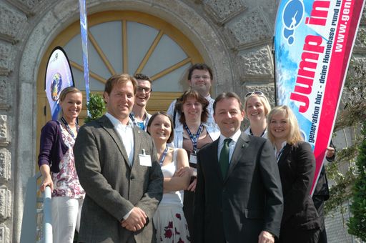Umweltminister Niki Berlakovich bei der Eröffnung der Young Water Porfessionals Konferenz in Wien