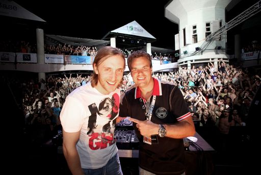  Didi Tunkel und David Guetta auf SUMMER SPLASH.
