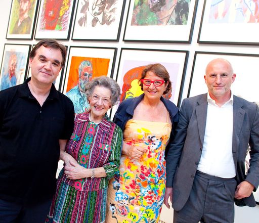  http://pressefotos.at/m.php?g=1&u=84&dir=201006&e=20100610_l&a=event
Im Bild vlnr.: Dr. Diethard Leopold (Ausstellungskurator), Dr. Elisabeth Leopold (Vorstand Leopold Museum), Danièle Roussel (Muehl-Archives), Dr. Hubert Klocker (Kunsthistoriker)